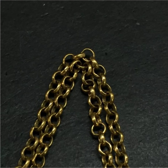 CHANEL Gold Tone Pendant Necklace with Box - Picture 3 of 9